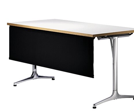 mAx table, cut-out, rectangular table with modesty panel